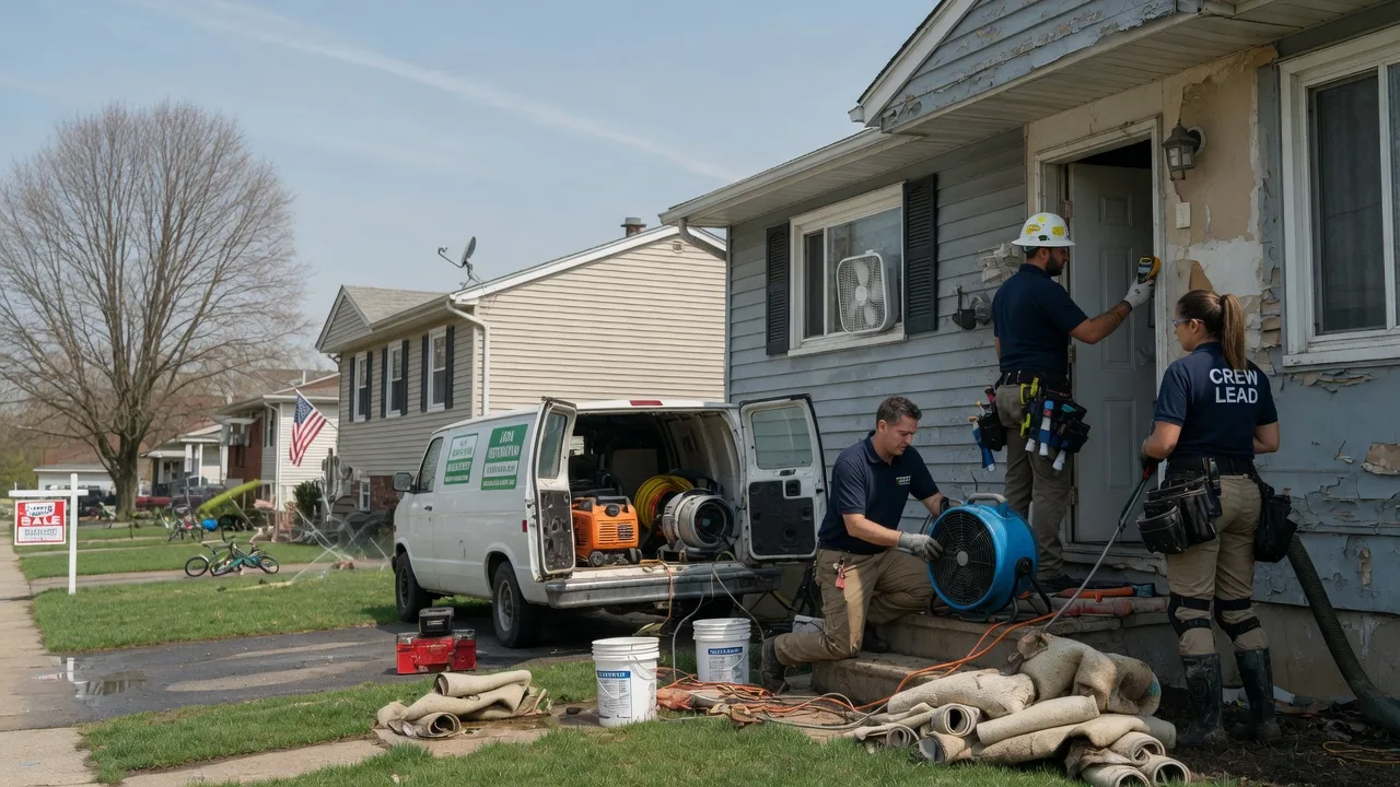 Flood Cleanup in East Andover, ME near me