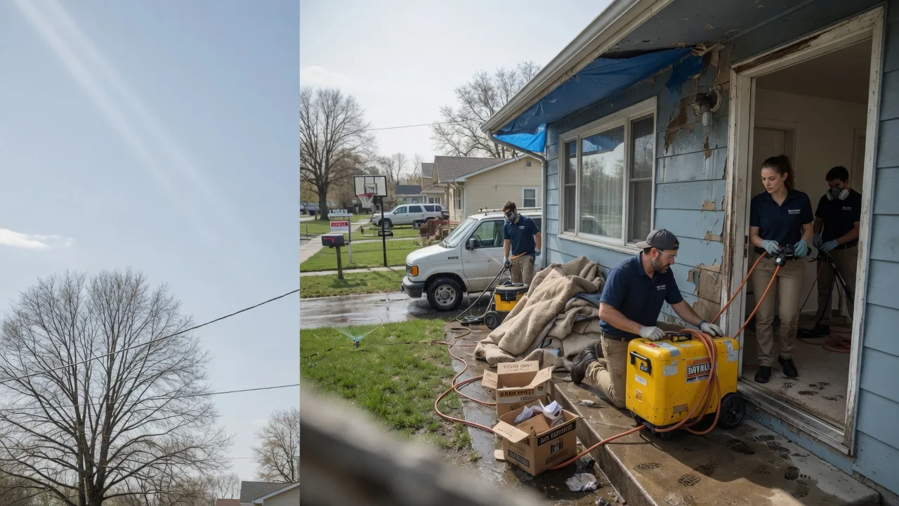 Basement Flood Cleanup in East Andover, ME near me
